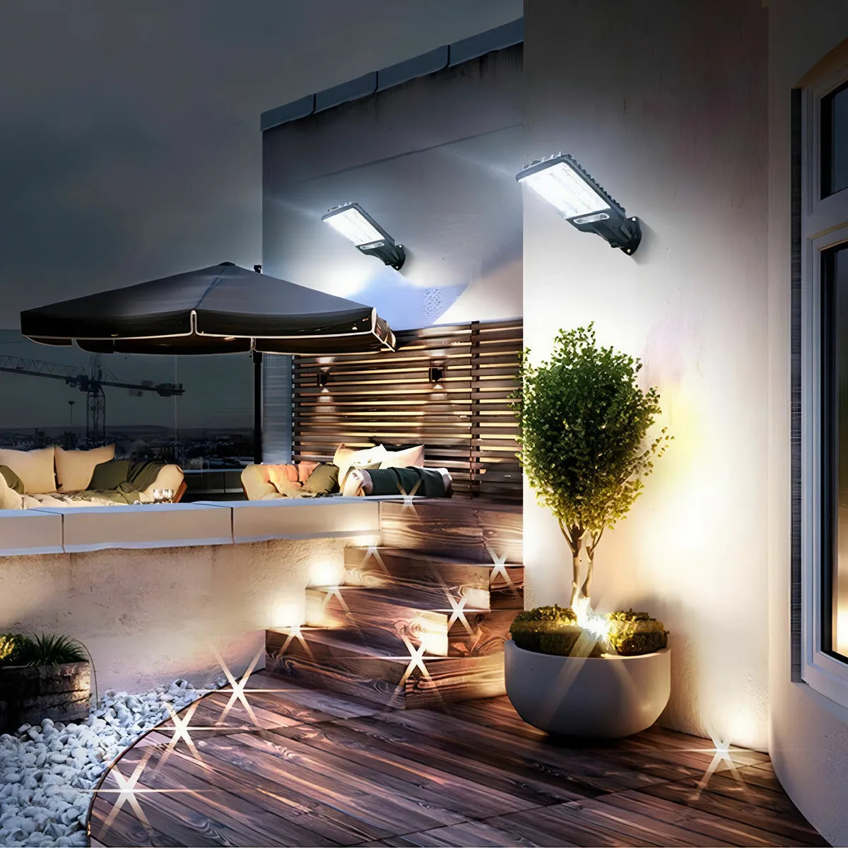 Luces Solares LED con sensor de movimiento! 💡 ¡PAGA 1 y LLEVA 2! 🎁