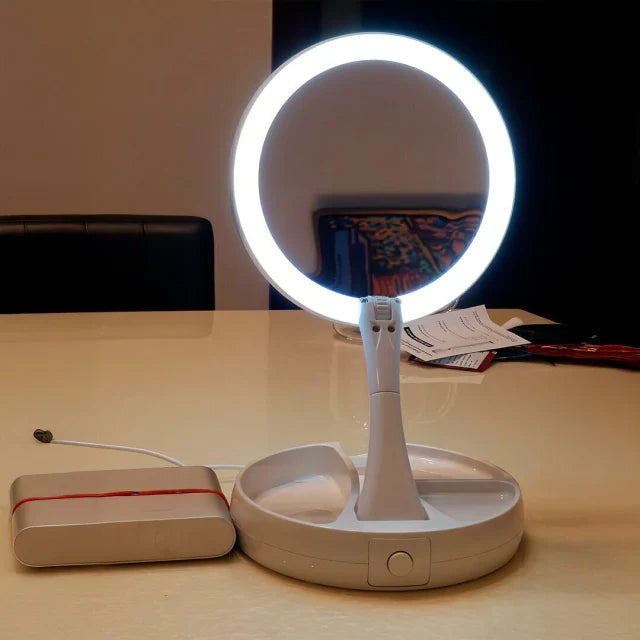 Espejo LED Organizador GLOWCASE® + (regalo sorpresa comprando hoy)