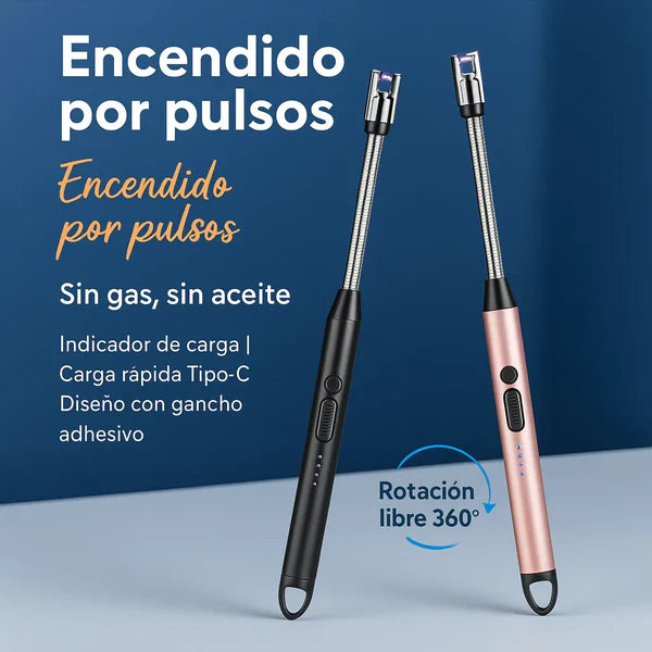 Encendedor de Plasma + Set de Cocina 5 Piezas Gratis 🎁