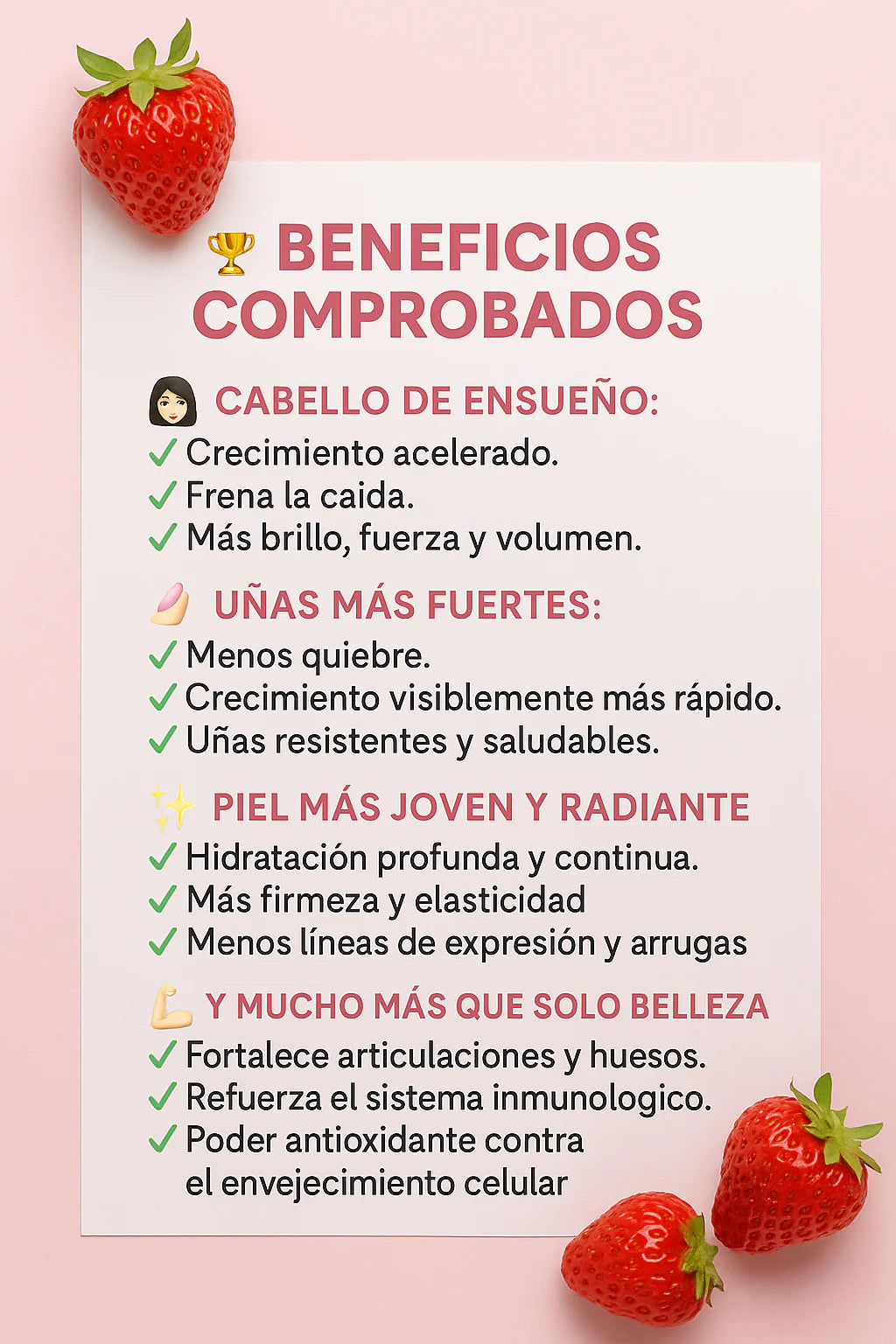 BelaBear 🍓 Cabello fuerte, piel radiante y autoestima arriba ✨