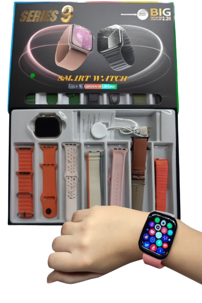 Combo Unisex (Reloj + 7 Manillas) Edición Limitada ✅