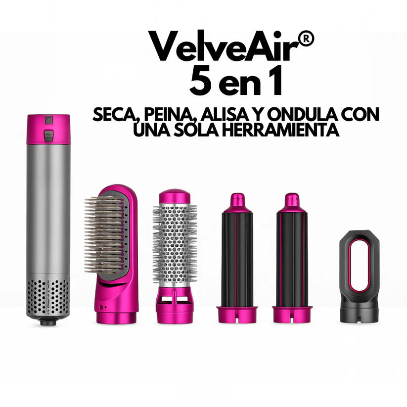 Secador De Pelo VelvéAir® 5 en 1 Oferta + (regalo sorpresa comprando hoy)