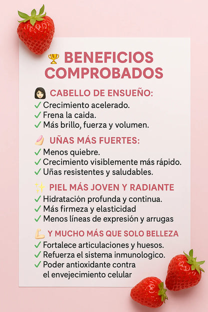 BelaBear 🍓 Cabello fuerte, piel radiante y autoestima arriba ✨