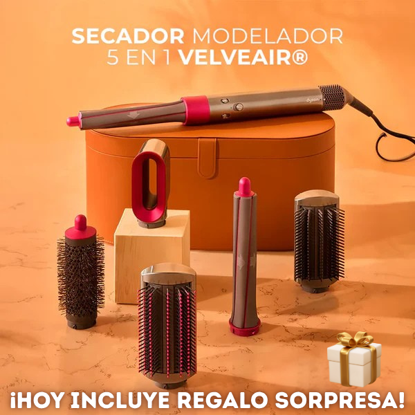 Secador De Pelo VelvéAir® 5 en 1 Oferta + (regalo sorpresa comprando hoy)