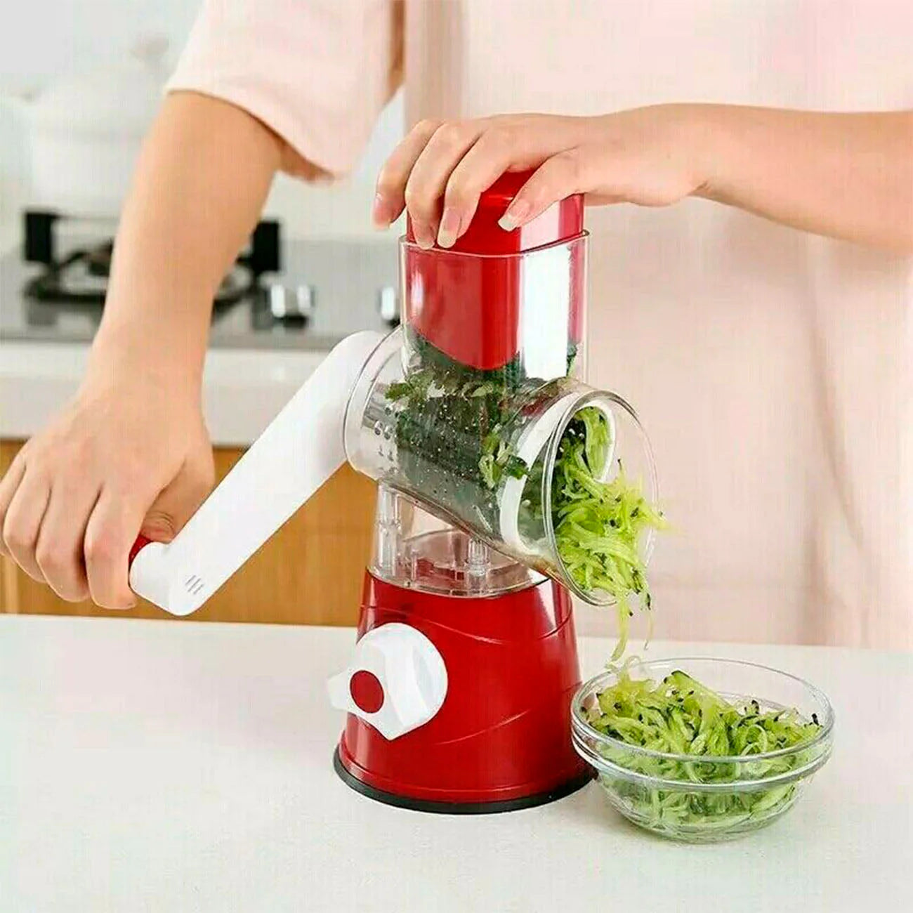 SpinChop – Corta, Ralla y Rebana con un Solo Giro 3 en 1